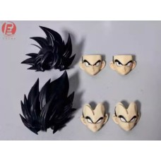 in stock recustom son goku and vegeta the historic first battle resign head hair accessories