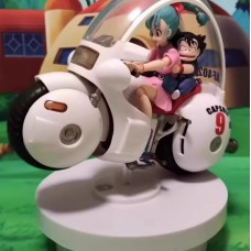 Special Offer BLACK HOLE motorcycle Bulma and goku kid action figure toy kit