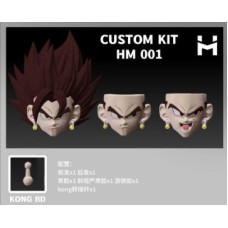 Proorder Dragon Ball HM Vegetto hair face accessories custom kit 001