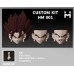 Proorder Dragon Ball HM Vegetto hair face accessories custom kit 001