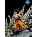 IN STOCK Black Hole furious hero 15th Anniversary color awaking damage Super Saiyan Son Goku shf action figure toy gift 2 hair