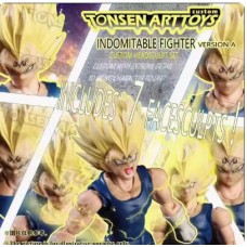 In Stock Tonsenarttoys S.H.Figuarts SHF Dragon Ball Indomitable Fighter Majin Vegeta Heads Accessories Set Version A