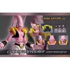 In Stock Tonsenarttoys Dragon Ball S.H.Figuarts SHF Cunning Devourer Majin Buu Custom Headsculpt Set