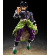 In Stock BANDAI SHF black hair Broly SUPER HERO Dragon Ball Action Figure Collection Model doll Toy Gift