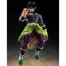 In Stock BANDAI SHF black hair Broly SUPER HERO Dragon Ball Action Figure Collection Model doll Toy Gift