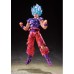 In Stock BANDAI SHF Dragon Ball son goku ssgss super saiyan god jump 30th Action Figure Toy Model