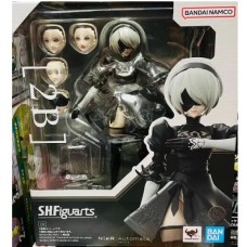 IN STOCK BANDAI SHF nier automataNo.2 Type B 2B action figure model toy collection 1/12