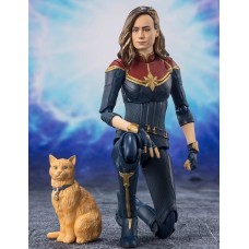 In Stock BANDAI SHF Carol Danvers Captain Marvel II Action Figure Toy Model