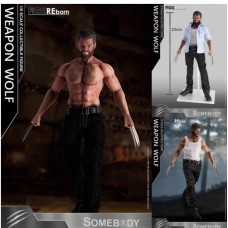 In Stock SOMEBODY X-Men Origins Wolverine Angry version Action Figure Toy Model 1/9