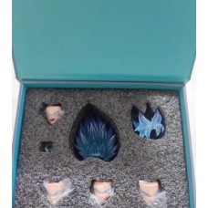 IN STOCK DL Lefma DBZ blue kaiouken Son Goku head hair accessories