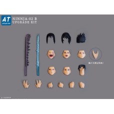 IN STOCK Arthurtoys ninnja-02 NARUTO Uchiha Sasuke face hair hand weapon accessories version B